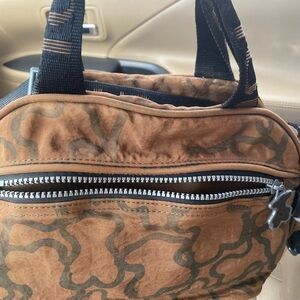 Tous Brown and Black Crossbody Bag